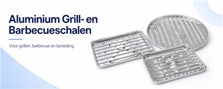 Aluminium Grill- en Barbecueschalen | Horecavoordeel