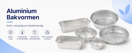 Aluminium Bakvormen voor Taart en Cake | Horecavoordeel