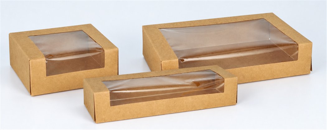 Cardboard Sushi Boxes with Window | Horecavoordeel