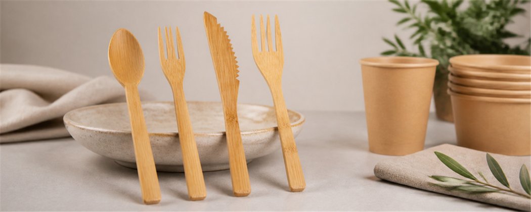 Bamboo Cutlery | Knives, Forks and Spoons