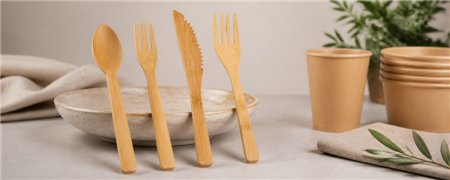 Bamboe Bestek | Messen, Vorken en Lepels