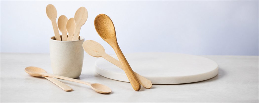Wooden and Bamboo Coffee Spoons | Horecavoordeel