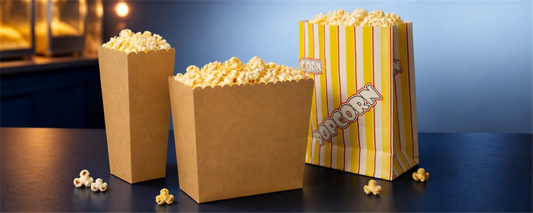 Popcorn Boxes and Bags | Horecavoordeel