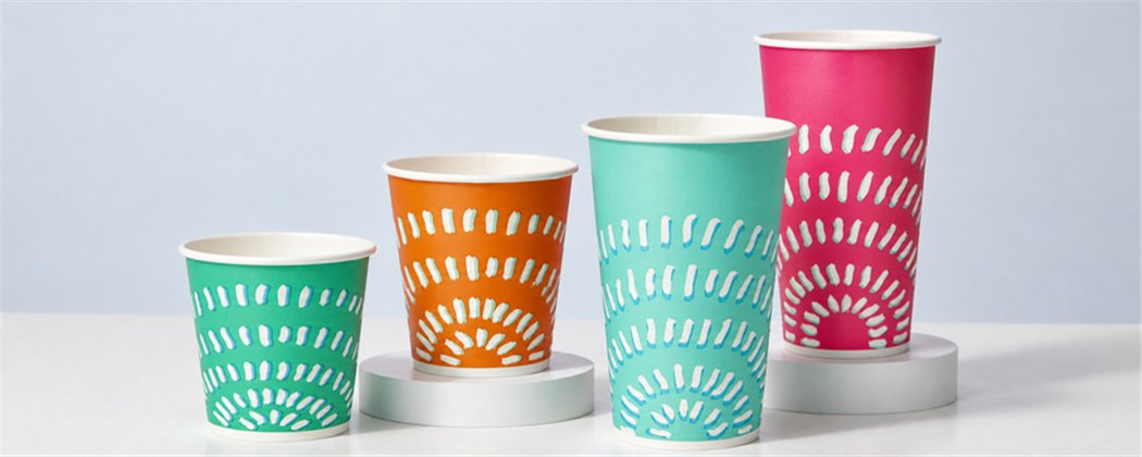 Kartonnen Drinkbekers | Diverse Maten, Kleuren & Prints