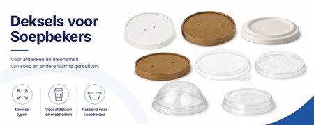 Lids for Soup Cups | Various Sizes & Materials