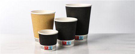 Ripple Wall Coffee Cups | Paper Coffee Cups