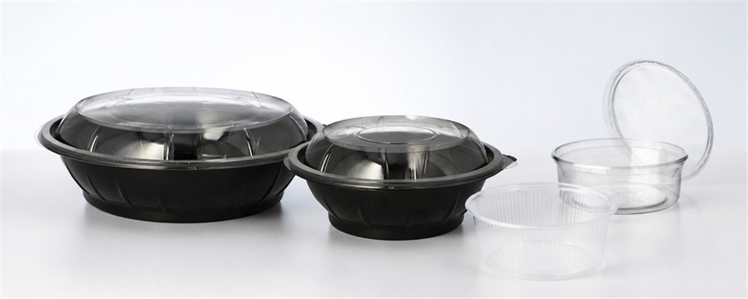 Round Salad Containers | Various Sizes & Designs