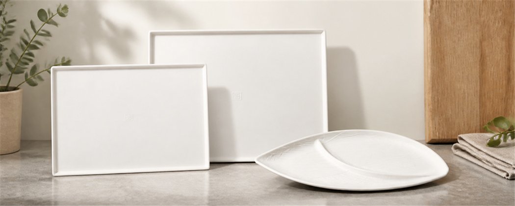 Sugarcane Trays & Serving Platters | Various Sizes