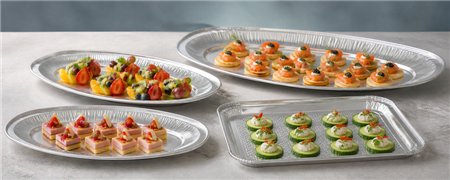 Aluminium Catering Serving Trays | Various Sizes