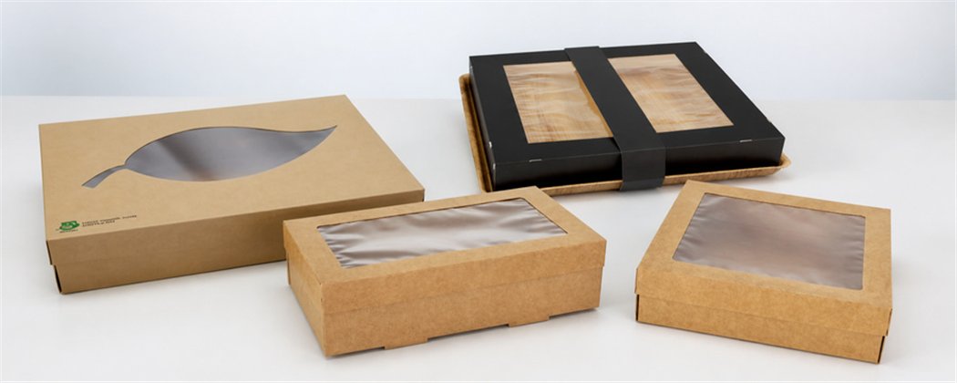 Cateringdozen met Venster | Voor Presentatie & Transport