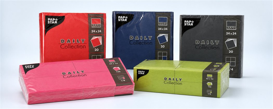 DAILY Collection Napkins | Various Colours & Sizes