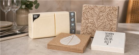 3-Laags Servetten 30-39cm | Diverse Kleuren & Dessins