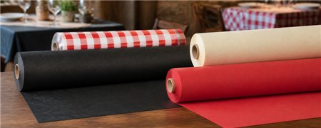 Tafelkleden op Rol | Papier, Airlaid & Non-Woven