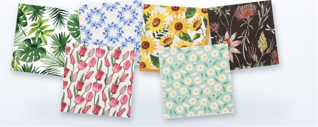 Bloemen & Planten Servetten 33 cm | Horecavoordeel