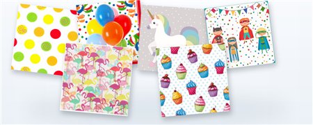 Feest & Kids Servetten 33 cm | Horecavoordeel