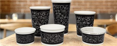 Milkshake Cups & Lids - Eco-Friendly and High-Quality -Horecavoordeel.com-