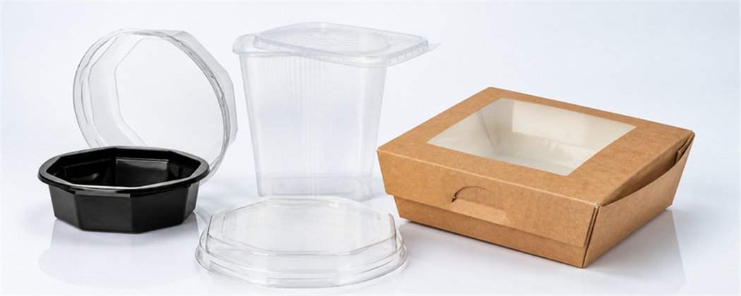 Salad trays & lids | Horecavoordeel
