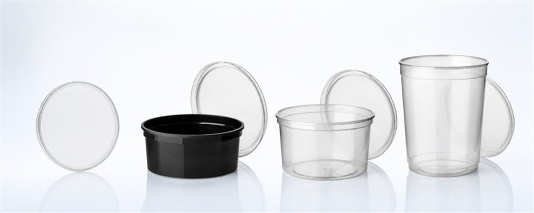 Round PP Injection Molding and APET | Horecavoordeel
