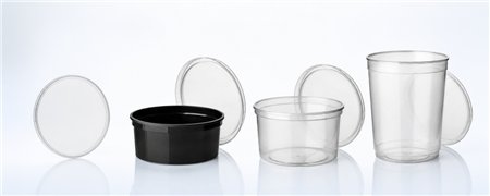 Round PP Injection Molding and APET | Horecavoordeel
