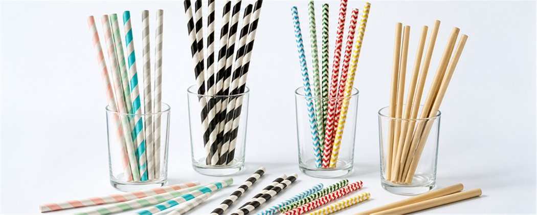 Drinking Straws | Straight Straws in Various Sizes