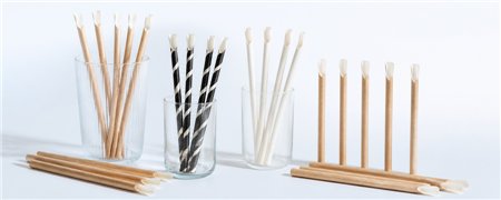Spoon Straws | Straws with Spoon for Slush & Milkshakes