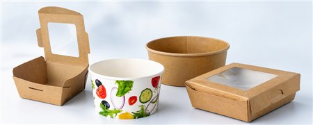 Cardboard Salad Containers | Horecavoordeel