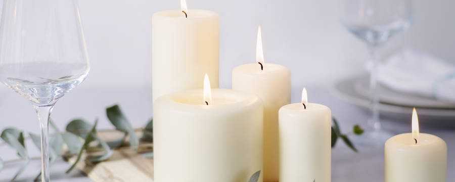 Pillar Candles - Create Atmosphere with Quality Candles from Bolsius and Papstar -Horecavoordeel.com-