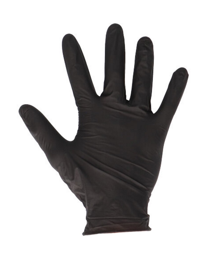 Gloves Soft Nitrile Powder Free Black