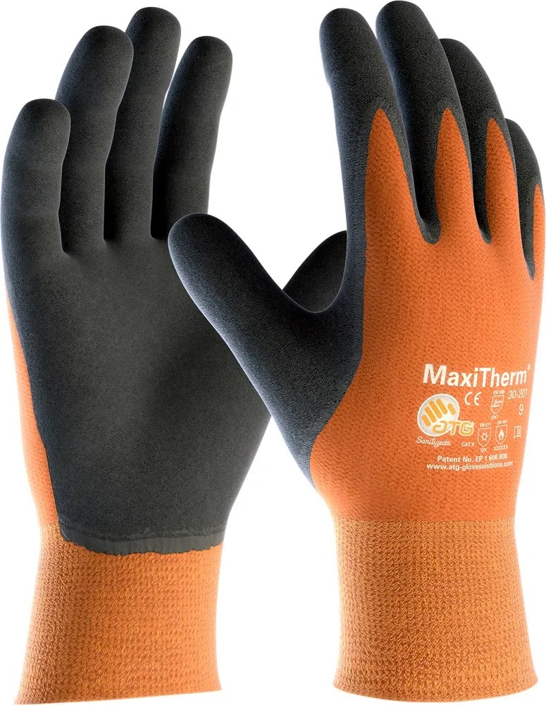 Winter Gloves Orange